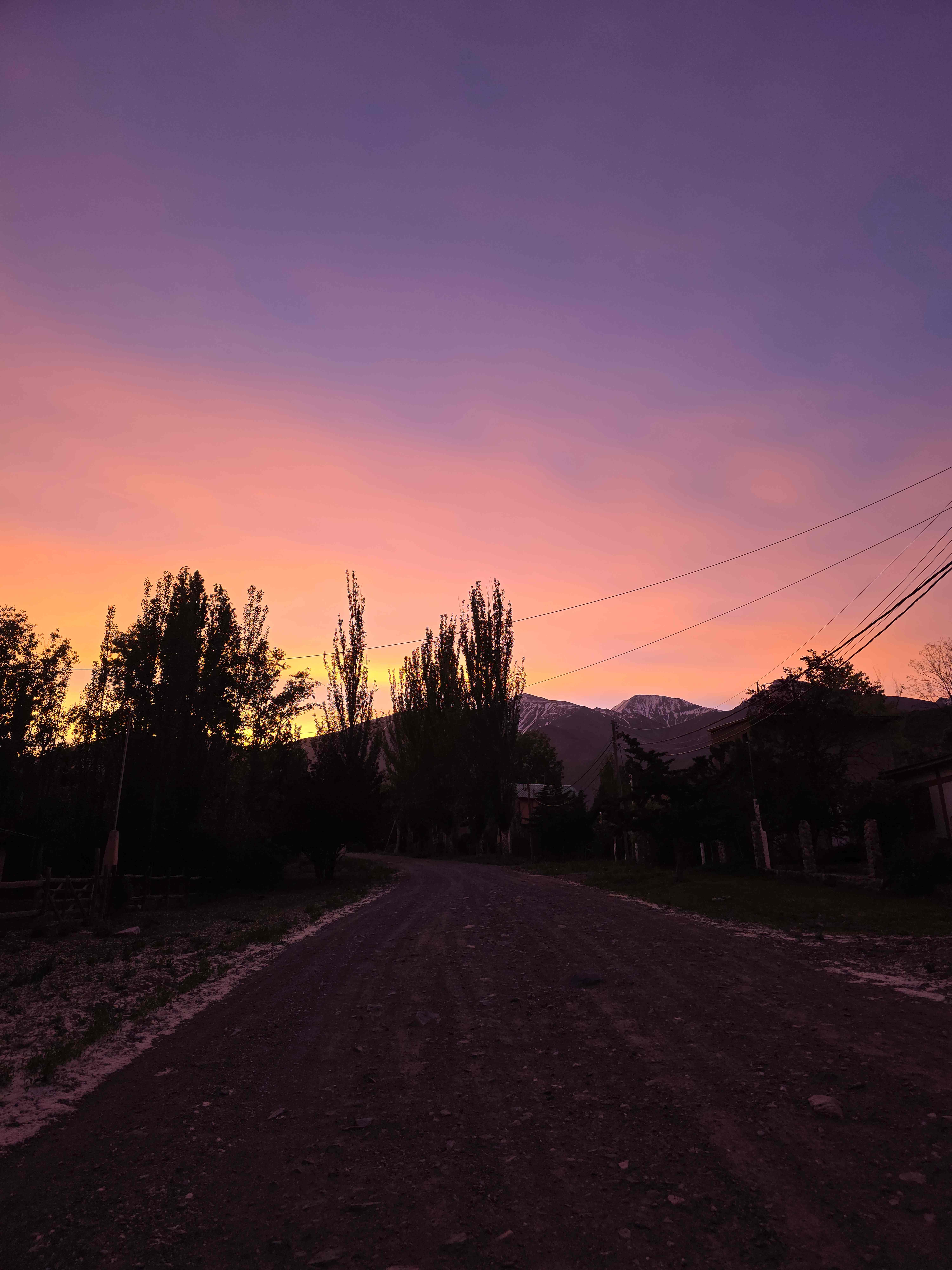 Atardecer en Valle del Sol